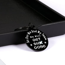 Load image into Gallery viewer, Funny Boss Coworker Gifts for Him Her Boss Day Inspirational Keychain for Colleague Subordinate Team Member Office Male Female Motivational Gifts for Work Partner Friends BFF Boss Leader Manager