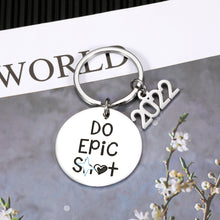 Load image into Gallery viewer, Funny Graduation Gifts for Him Her 2022, Gag Middle High School College Master PHD Grad Graduation Gifts for Students Graduates Kids Friends BFF, Class of 2022 Gifts Senior 2022 Keychain