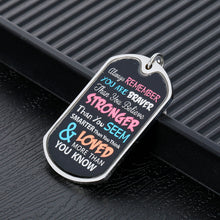 Load image into Gallery viewer, Novelty Inspirational Keychain Gifts for Daughter Son Women Men Christmas Birthday Graduation Encouragement Gift for Teen Boy Girl Friend Student from Mom Dad Motivational Jewelry Present