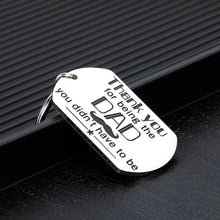 Load image into Gallery viewer, Funny Step Dad Gifts Keychains for Father Dad in Law from Daughter Son Christmas Father’s Day Bonus Stepdad Daddy Keychain Gift for Stepdaddy from Daughters Kids Birthday Thanksgiving Present