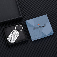 Load image into Gallery viewer, Wife Girlfriend Keychain Gifts for Her Women from Boyfriend Husband Valentine’s Day Birthday Wedding Anniversary Sweet Gift for Wifey Fiancee Couple Never Forget That I Love You to My Wife Jewelry