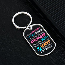Load image into Gallery viewer, Novelty Inspirational Keychain Gifts for Daughter Son Women Men Christmas Birthday Graduation Encouragement Gift for Teen Boy Girl Friend Student from Mom Dad Motivational Jewelry Present
