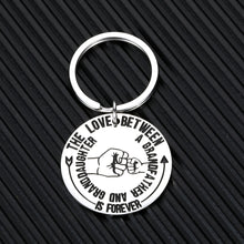 Load image into Gallery viewer, Christmas Grandpa Gifts Keychain for Grandfather from Granddaughter Happy Father’s Day Birthday Thanksgiving Gifts for Granddad Grandparents from Grandchildren Keychains Jewelry Gift