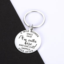 Load image into Gallery viewer, Funny Retirement Gifts for Women Female Colleague Coworker Leaving keychain Christmas Birthday Gift for Coworkers BFF Friends Boss Leader Supervisor Going away Retired Farewell Keychains Present