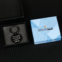 Load image into Gallery viewer, Funny Christmas Birthday Gifts for Kids Teen Adult Gag Gifts for Male Female Drive Safe Don't Do Stupid Graduation Anniversary Valentines Day Jewelry for for Teenager Friends BFF Lover Drivers Coworkers