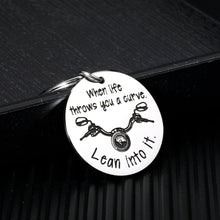 Load image into Gallery viewer, Christmas Inspirational Quote Gifts for Men Women Kids Adults Motivational Birthday Graduation Back to School Keychain for Son Daughter Teens Anniversary Valentine's Day Wedding Jewelry for Her Him