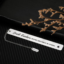 Load image into Gallery viewer, Christmas Appreciation Gifts for Leader Boss Coworker Colleague Thanksgiving Gifts for Men Women Boss Day Anniversary Birthday Retirement Thank You Bookmarks for Office Male Female Partner Friends BFF