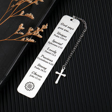 Load image into Gallery viewer, Stocking Stuffers for Women Christian Gifts for Women Inspirational Bible Verse Bookmark for Book Lovers Religious Gifts Pastor Appreciation Gifts Spiritual Gifts for Women Baptism Gift for Girls