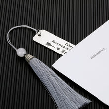 Load image into Gallery viewer, Inspirational Bookmark for Men Women Motivational Graduation Birthday Christmas Gift for Kids Teens Students Reader Book Lovers Anniversary Valentines Jewelry for Him Boyfriend Girlfriend Husband Wife