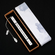 Load image into Gallery viewer, Inspirational Graduation Birthday Gift for Boys Girls Retirement Farewell New Job Gift for Coworker Christmas Come of Age Anniversary Wedding Pregnancy Xmas New Journey Promotion Bookmark for Him