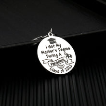 Load image into Gallery viewer, Class of 2022 Master's Degree Graduation Gifts for Her Him Grad Christmas Birthday Anniversary Jewelry for Kids Friends Students Celebration Party Leaving Back to School Souvenir Gifts for Women Men