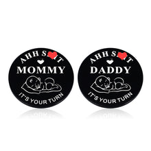 Load image into Gallery viewer, New Mom Gifts for Women Stocking Stuffers for Women New Parents Gifts New Baby Gifts for Parents Mom Dad Pregnancy Gifts for First Time Moms Dads Christmas Birthday Gifts for New Mom Dad Decision Coin
