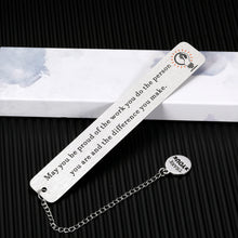 Load image into Gallery viewer, Appreciation Gifts for Employee Coworker Thank You Gift for Boss Teacher Nurse Coach Thanksgiving Birthday Anniversary Christmas Promotion Gift for Men Women Retirement Farewell Inspirational Bookmark