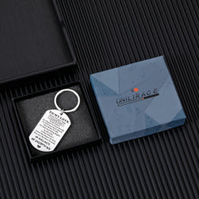 Load image into Gallery viewer, Anniversary Giftt for Him Her To My Love Valentines Day Birthday Giftt for Boyfriend Girlfriend Husband Wife I LOVE YOU Keychain for Women Men Lover Sweetheart Spouse Bride Groom on Wedding Christmas