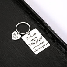 Load image into Gallery viewer, Bible Verse Keychain Christian Giftt for Women Men Religious Faith Easter Prayer Giftt for Her Him Male Female Inspirational Christmas Birthday Anniversary Giftt for Kids Teens Boys Girls Friends BFF
