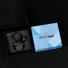 Load image into Gallery viewer, Coach Appreciation Gifts for Him Her, Thank You Gifts for Coach Leader, Volleyball Softball Soccer Basketball Football Coach Gifts Birthday Christmas Anniversary Best Coach Keychain for Coach Mom Dad