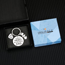 Load image into Gallery viewer, Fathers Day Dad Gift from Son Daughter, Dad Birthday Gift from Kids Best Dad Keychain for Daddy Father Stepdad New Dad to Be Anniversary Valentine Christmas Gift for Him Papa Dad in Law Father in Law