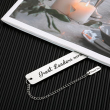 Load image into Gallery viewer, Christmas Appreciation Gifts for Leader Boss Coworker Colleague Thanksgiving Gifts for Men Women Boss Day Anniversary Birthday Retirement Thank You Bookmarks for Office Male Female Partner Friends BFF