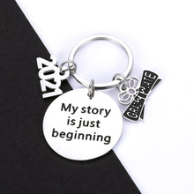 Load image into Gallery viewer, 2021 Graduation Gifts for Women Him 2021 Senior Keychain for Her Men Student Graduate Inspirational Grad Idea for Son Daughter Teen from College High School Jewelry Present Gift for Boy Girl