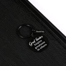 Load image into Gallery viewer, Leaders Appreciation Gifts Boss Day Keychain for Boss Leader Boss Lady Supervisor PM Mentor Christmas Birthday Thank You Retirement Farewell Jewelry for Boss Male Female Coworker Colleague Friends BFF
