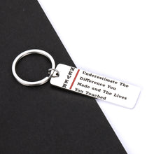 Load image into Gallery viewer, Thank You Keychain Gift for Friend Volunteer Doctor Nurse Employee Thanksgiving Christmas Graduation Birthday Appreciation Gifts for Teacher Coach Mentor Inspirational Keychains Retirement Present