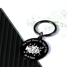 Load image into Gallery viewer, Funny Inspirational Gift for Son Daughter, Graduation Gift for Kids Teens Students Support Keychain Promotion Gift for Him Her Friend BFF Coworker Employee Office Male Female Birthday Christmas Gift