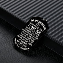 Load image into Gallery viewer, I Love You Gifts for Him Boyfriend Husband for Girlfriend Wife to My Man Valentines Day Birthday Keychain Gift for Hubby Groom Fiance Couple Anniversary Wedding Engagement Jewelry Key Chains