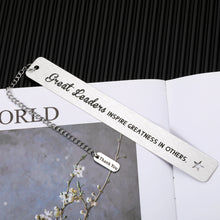 Load image into Gallery viewer, Christmas Appreciation Gifts for Leader Boss Coworker Colleague Thanksgiving Gifts for Men Women Boss Day Anniversary Birthday Retirement Thank You Bookmarks for Office Male Female Partner Friends BFF