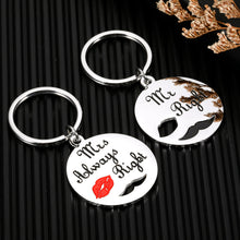 Load image into Gallery viewer, Christmas Couple Gift for Girlfriend Boyfriend Husband Wife Couple Valentines Day Birthday Anniversary Wedding Engagement Graduation Match Couples Jewelry for Women Men Lover Spouse Sweetheart Beloved