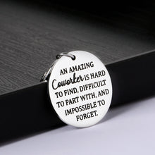 Load image into Gallery viewer, Coworker Leaving Gifts Retirement Keychain for Boss Colleague Leader Friends Supervisor Christmas Boss Day Birthday Keychains Gift for Retired Coworkers Thank You Going Away Farewell Goodbye Presents