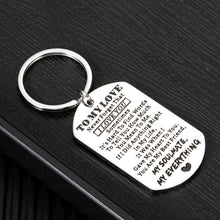 Load image into Gallery viewer, Anniversary Giftt for Him Her To My Love Valentines Day Birthday Giftt for Boyfriend Girlfriend Husband Wife I LOVE YOU Keychain for Women Men Lover Sweetheart Spouse Bride Groom on Wedding Christmas