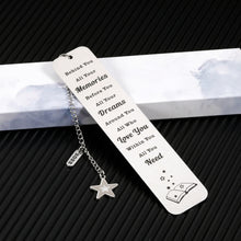 Load image into Gallery viewer, Christmas Graduation Ornaments 2022 Inspirational Gifts for Men Women Bookmark for Her Him Kids Teens Students Birthday Anniversary Leaving Retirement Relationship Book Mark for Friends Readers BFF