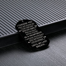 Load image into Gallery viewer, Boyfriend Girlfriend Keychain Gifts for Husband Wife Christmas Anniversary Birthday Wedding Gift for Hubby Wifey Bridegroom Bride Fiance Fiancee Romantic Xmas Keychains Present for Women Men Her Him