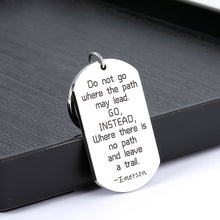 Load image into Gallery viewer, Inspirational gifts Keychain for Women Men Motivational Keychains Graduation Christmas birthday Gift for Son Daughter Boyfriend Girlfriend Dad Mom BFF Best Friend Wisdom Encouragement Jewelry Presents