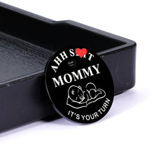 Load image into Gallery viewer, New Mom Gifts for Women Stocking Stuffers for Women New Parents Gifts New Baby Gifts for Parents Mom Dad Pregnancy Gifts for First Time Moms Dads Christmas Birthday Gifts for New Mom Dad Decision Coin
