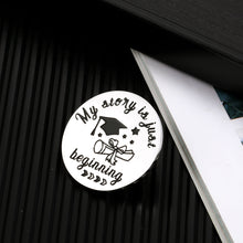 Load image into Gallery viewer, 2022 Graduation Pins for Students Kids Teens, Middle High School College Grad Gift Brooch for Him Her Son Daughter Friends Seniors Master PHD Doctor Degree Medical Nursing Student Gift for Men Women