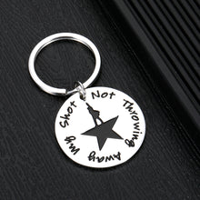 Load image into Gallery viewer, Hamilton Musical Merchandise Gifts Inspirational Keychain for Kids Boys Girls Fans Birthday Graduation Valentines Hamilton Musical Merch Gift Not Throwing Away My Shot Broadway Theater Key Chians