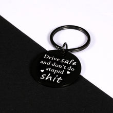 Load image into Gallery viewer, Funny Christmas Birthday Gifts for Kids Teen Adult Gag Gifts for Male Female Drive Safe Don't Do Stupid Graduation Anniversary Valentines Day Jewelry for for Teenager Friends BFF Lover Drivers Coworkers