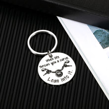 Load image into Gallery viewer, Christmas Inspirational Quote Gifts for Men Women Kids Adults Motivational Birthday Graduation Back to School Keychain for Son Daughter Teens Anniversary Valentine's Day Wedding Jewelry for Her Him