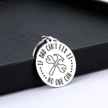 Load image into Gallery viewer, Christmas Dad Gifts Keycahin for Daddy Father from Kid Daughter Son Birthday Thanksgiving Father’s Day Gift for Sted Dad Husband from Sted Daughter Son Wife Papa Anniversary Present