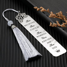 Load image into Gallery viewer, Inspirational Bookmark Graduation Gift for Her Nursing Medical Students Kids Teens Nurse Day Gift for Nurses RN LPN New Nurse Practitioner Congratulations Motivational Gift for Women Girls Friends