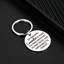 Load image into Gallery viewer, Coworker Leaving Gifts Retirement Keychain for Boss Colleague Leader Friends Supervisor Christmas Boss Day Birthday Keychains Gift for Retired Coworkers Thank You Going Away Farewell Goodbye Presents
