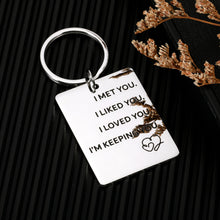 Load image into Gallery viewer, I Love You Gift Valentines Day Jewelry for Him Her Boyfriend Girlfriend Husband Wife