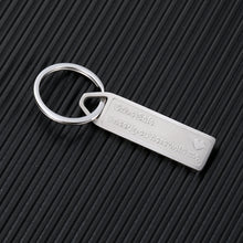 Load image into Gallery viewer, Birthday Gifts Drive Safe Keychain for Him Boyfriend Husband from Her Girlfriend Wife Christmas Gift for Dad Mom Best Friend I Need You Here with Me Valentine Thanksgiving Day Keyring