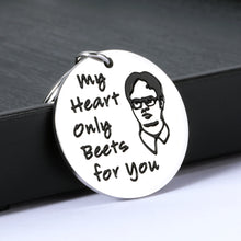 Load image into Gallery viewer, Valentines Day Gifts for Him Boyfriend Her Girlfriend Funny Office Keychain Merchandise for Women Men Kids Fans Birthday Wedding Valentines Gift for Husband Wife Fiance Fiancee Anniversary Key Chain