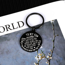 Load image into Gallery viewer, Son Gift for Son Inspirational Gift for Sons from Mom Dad Birthday Graduation Anniversary Valentines Christmas Wedding Come of Age Leaving Jewelry for Him Kids Young Sons Adult Sons Stepson son in Law