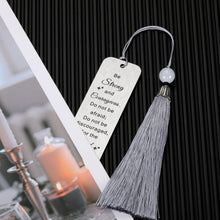 Load image into Gallery viewer, Inspirational Religious Christian Gift for Women Men Bible Verse Baptism Easter Gift for Him Her Boys Girls Godchild Birthday Anniversary Christmas Catholic Bookmark for Communion Godson Goddaughter