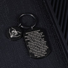 Load image into Gallery viewer, New Bad Gift for Him Daddy to Be First Father Husband Fathers Day Pregnancy Baby Announcement Gift for Men Boyfriends Puppy Spouse Valentines Birthday Christmas Jewelry for Couple Friends BFF Family