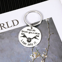 Load image into Gallery viewer, Christmas Inspirational Quote Gifts for Men Women Kids Adults Motivational Birthday Graduation Back to School Keychain for Son Daughter Teens Anniversary Valentine's Day Wedding Jewelry for Her Him