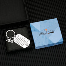 Load image into Gallery viewer, Graduation Gifts Christian Keychain for Him Her, Class of 2022 College High Middle School Gift Religious Bible Verse Baptism Jewelry for Students Kids Teens Inspirational Master PHD Senior Grad Gift